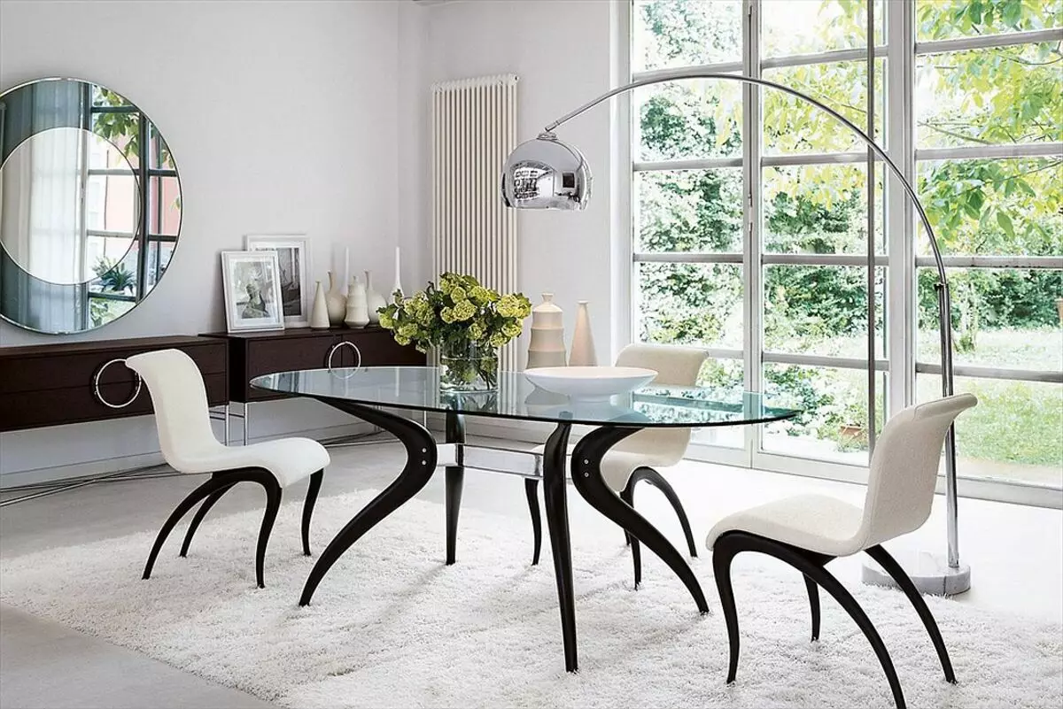 Cadeiras para a sala de estar (66 fotos): fermosos modelos modernos para o salón con brazos e sen, cadeiras de deseño italiano ao estilo do clásico e outros 9746_6