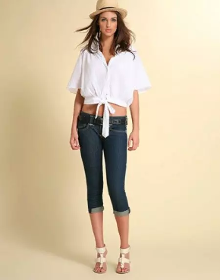 Pantallona Capri (106 foto): Modelet e grave 2021, me çfarë të veshin 974_39