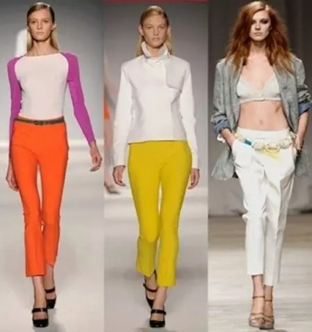 Pantallona Capri (106 foto): Modelet e grave 2021, me çfarë të veshin 974_40