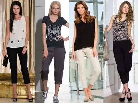 Pantalones Capri (106 fotos): Modelos para mujeres 2021, con qué usar 974_7