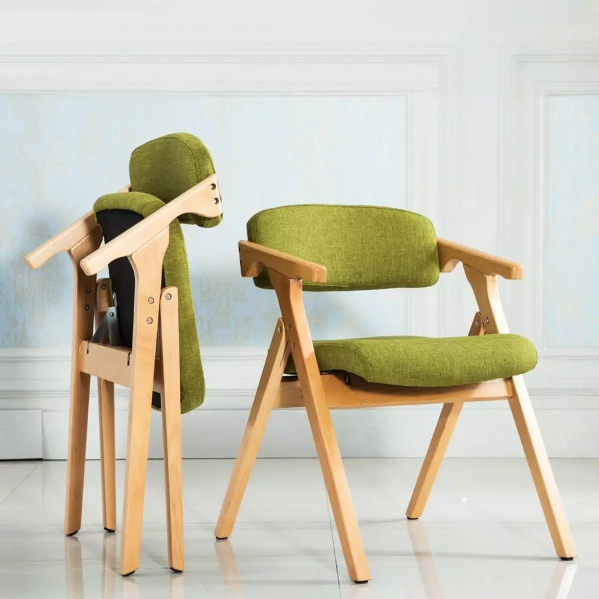 صندلی های نرم برای اتاق نشیمن: صندلی های صندلی، مدل های نرم پشت و دستگیره و سایر گزینه ها 9751_22