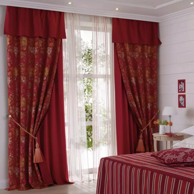 cortines dobles a la sala d'estar (42 imatges): tendències de disseny cortines de l'habitació. moderna de cafè i altres cortines dobles 9777_33