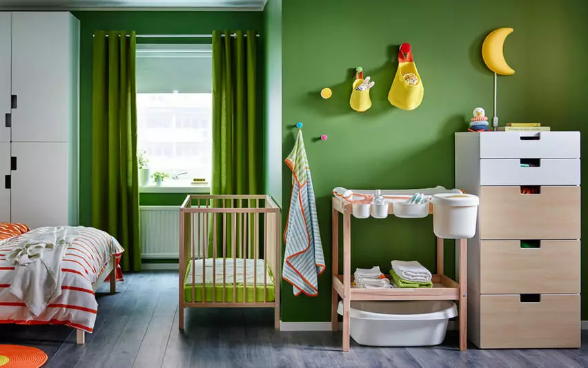 Spálňa, v kombinácii s deťmi (57 fotografií): izba zónové jemnosti, rodičovský spálňa interiér so spálňou 9798_51