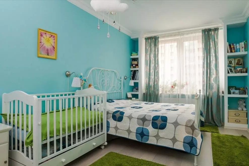 חדר שינה, בשילוב עם ילדים (57 תמונות): דירוג השינה של חדר השינה עם חדר שינה 9798_53