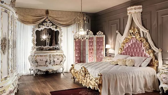 様々なスタイルの寝室（84写真）：シェビーシックと折衷的、地中海、日本のデザイン、東洋のインテリア 9810_83