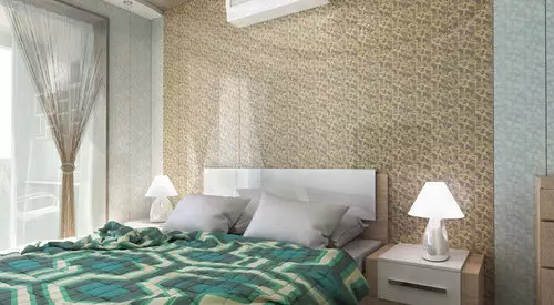 Makuuhuoneen paneelit (49 valokuvaa): 3D-seinien seinien, puisten ja muiden paneelien seinien ominaisuudet, kauniit esimerkit sisustussuunnittelusta seinäpaneeleilla 9813_32