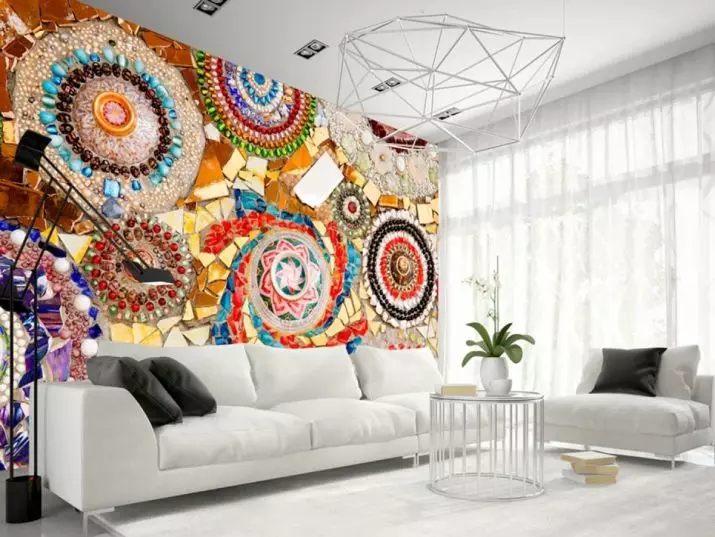 Vægmaleri i soveværelset (95 billeder): Vægdesign over sengen med fotografier med blomstrende Sakura, Skov eller Peonies. Hvad skal man vælge for hvide og andre farve soveværelser? 9820_78