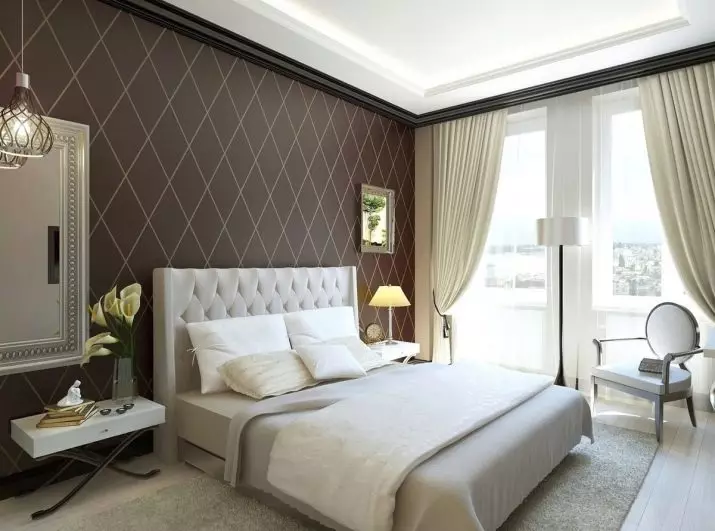 Art Deco Yatak Odası (92 Fotoğraf): İç Tasarım Seçenekleri, Göğüs ve Diğer Mobilya 9822_80