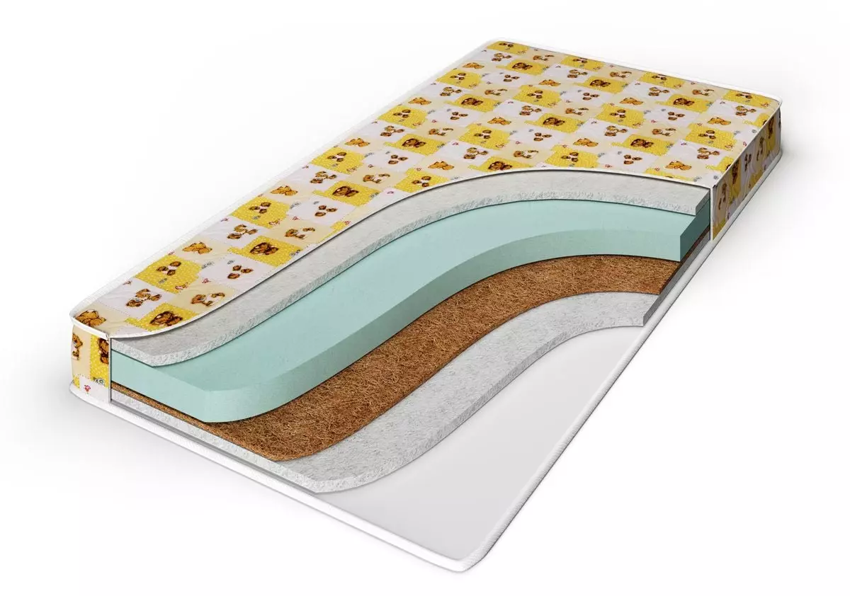 Robbanó matrac: a rugók nélküli matracok előnyei és hátrányai, 160x200, 140x200 modellek és egyéb méretek, a legjobb minőségű matracok minősítése 9823_11