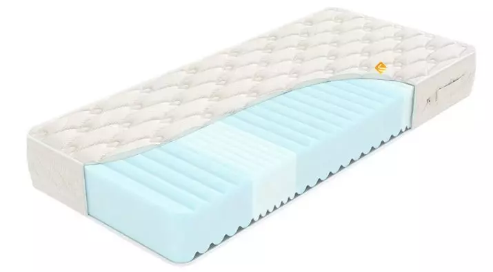 Robbanó matrac: a rugók nélküli matracok előnyei és hátrányai, 160x200, 140x200 modellek és egyéb méretek, a legjobb minőségű matracok minősítése 9823_39
