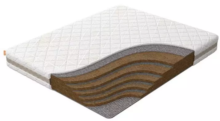 పేలుడు mattress: స్ప్రింగ్స్ లేకుండా mattresses యొక్క లాభాలు మరియు నష్టాలు, నమూనాలు 160x200, 140x200 మరియు ఇతర పరిమాణాలు, ఉత్తమ నాణ్యత దుప్పట్లు రేటింగ్ 9823_44