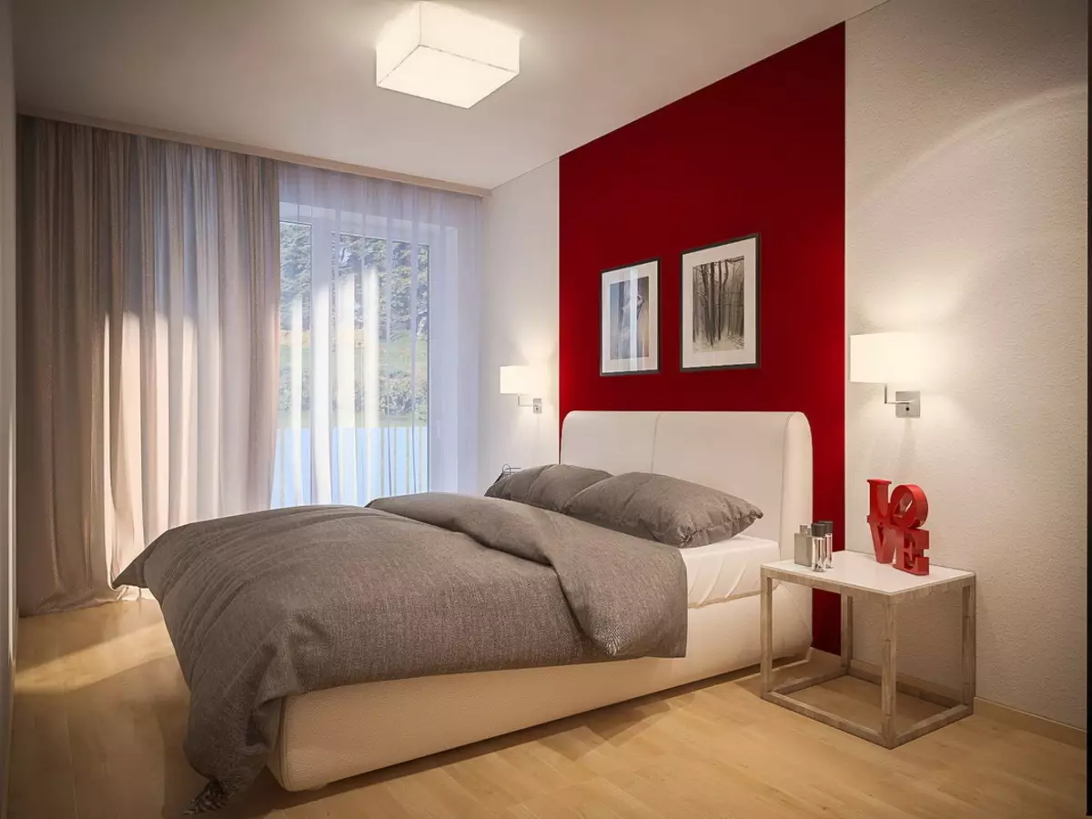 Pienet huoneet (166 kuvaa): Sisustussuunnittelu ideoita pienestä huoneesta. Miten toimittaa ja varustaa pieniä makuuhuonetta? Mielenkiintoisia ideoita 9841_102