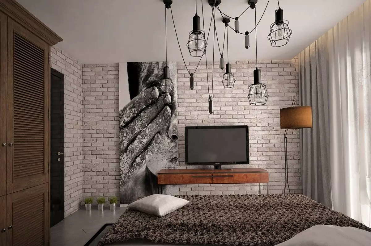 Dormitorios pequeños (166 fotos): Ideas de diseño de interiores de una habitación pequeña. Cómo amueblar y equipar los dormitorios pequeños? Ideas interesantes 9841_118