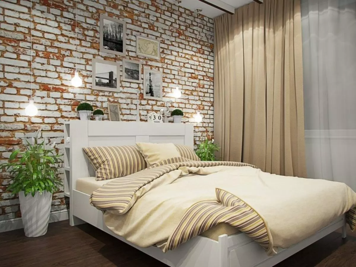 Phòng ngủ nhỏ (166 ảnh): Ý tưởng thiết kế nội thất của một căn phòng nhỏ. Làm thế nào để cung cấp và trang bị phòng ngủ nhỏ? Ý tưởng thú vị 9841_57