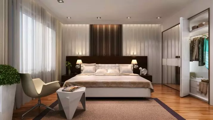 Phòng ngủ tự làm (44 ảnh): Làm thế nào để tạo ra một thiết kế nội thất đơn giản và đẹp mắt? Phòng ngủ Lifehaki với hương vị 9847_2