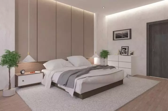 Phòng ngủ tự làm (44 ảnh): Làm thế nào để tạo ra một thiết kế nội thất đơn giản và đẹp mắt? Phòng ngủ Lifehaki với hương vị 9847_36