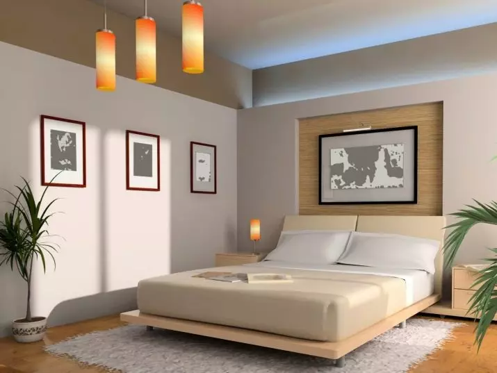 Слики за спалната соба (88 фотографии): Каква свирка над креветот? Каде можам да висат модуларни слики? Fenensui поволни опции, убави слики на внатрешниот ѕид во класичен и други стилови 9883_83