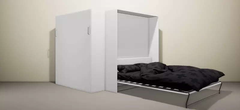 Das Design von kleinen Schlafzimmern von 5-6 Quadratmetern. M (77 Fotos): Eigenschaften des Zimmerinnenraums mit einem Fenster in einem modernen Stil. Wie wählt man eine 2x3-Raum-Tapete aus? 9884_45