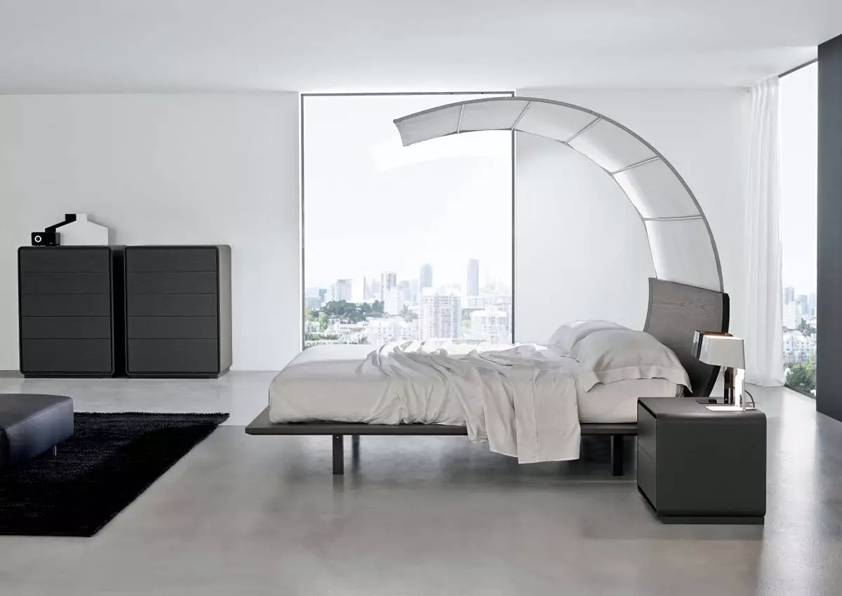 Eenvoudige slaapkamers (65 foto's): Hoe om binne-ontwerp net en smaakvolle skep? Begroting opsies in die gewone middelklas woonstel 9890_34