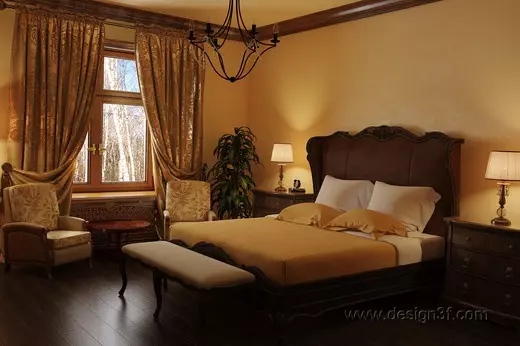 Англи хэв маягийн унтлагын өрөө (55 зураг): Дотоодын хөшиг, ханын цаасыг сонгох. Охидын болон эрэгтэй унтлагынхаа загварыг загварчлах сонголтууд, үндсэн мэдээлэл 9905_10