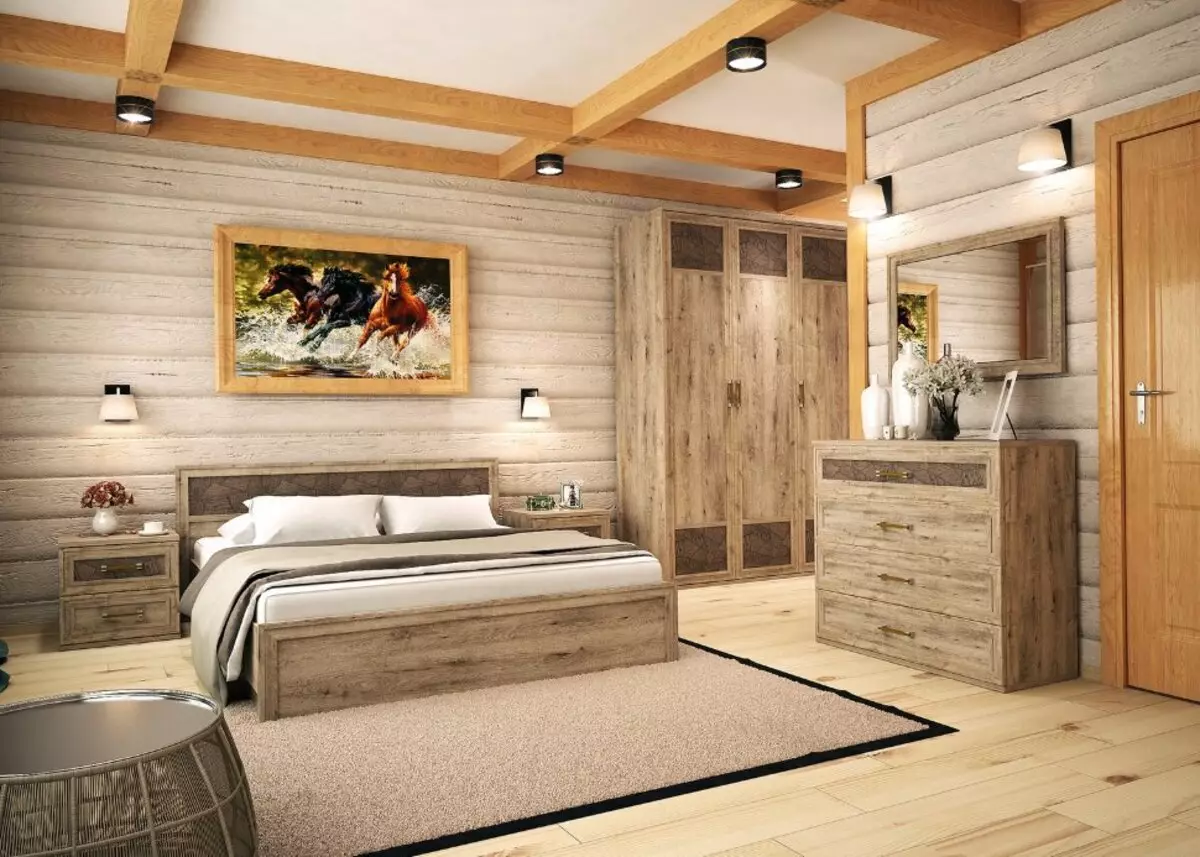 дизайн деревянных комнат фото