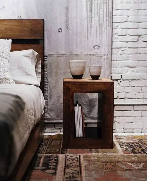 Dywan w sypialni (57 zdjęć): Jak wybrać maty nocne, aby pasowały do ​​wnętrza? Jak położyć dywan na podłogę? 9918_40