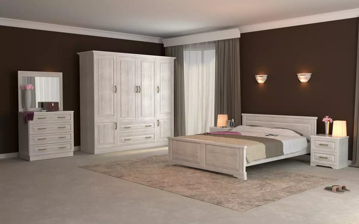 Premium-Class Furniture for臥室（46張）：俄羅斯貴族精英俄羅斯生產家具的評論，獨家皇家臥室套裝，現代和經典風格的華麗家具 9930_26