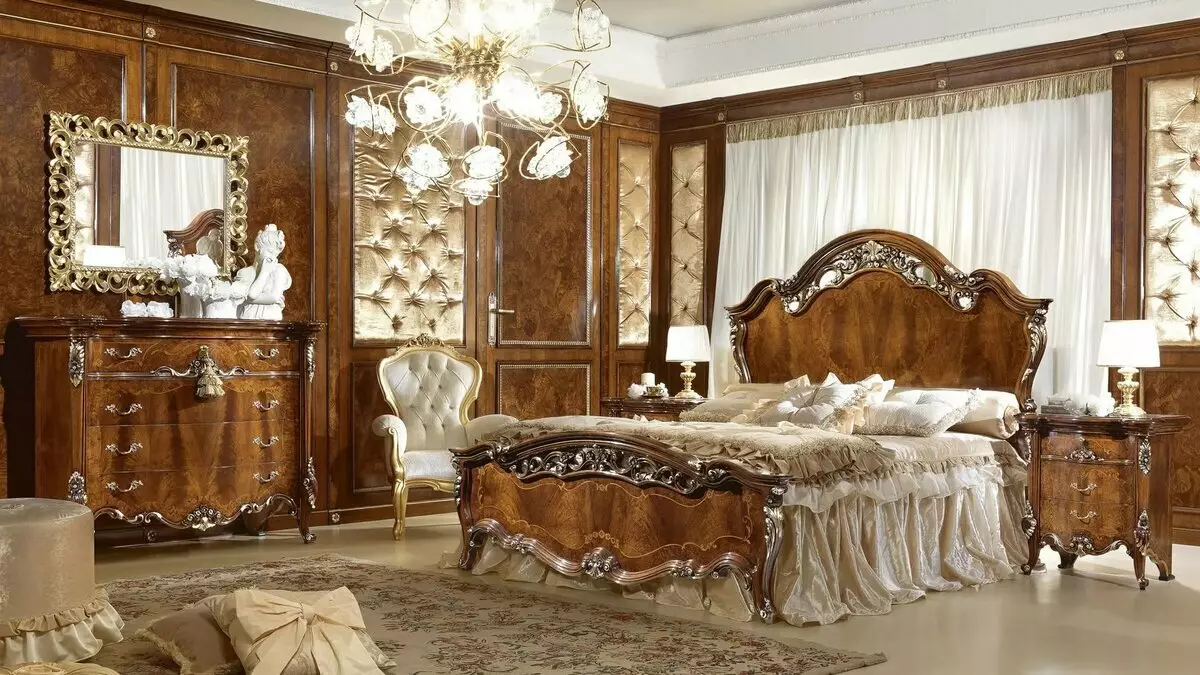 Premium-Class Furniture for臥室（46張）：俄羅斯貴族精英俄羅斯生產家具的評論，獨家皇家臥室套裝，現代和經典風格的華麗家具 9930_5