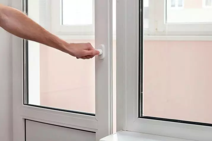 Balkondeuren: standaard plastic deurbreedte, PVC deurhoogte standaard op balkon in paneelhuis 9969_22