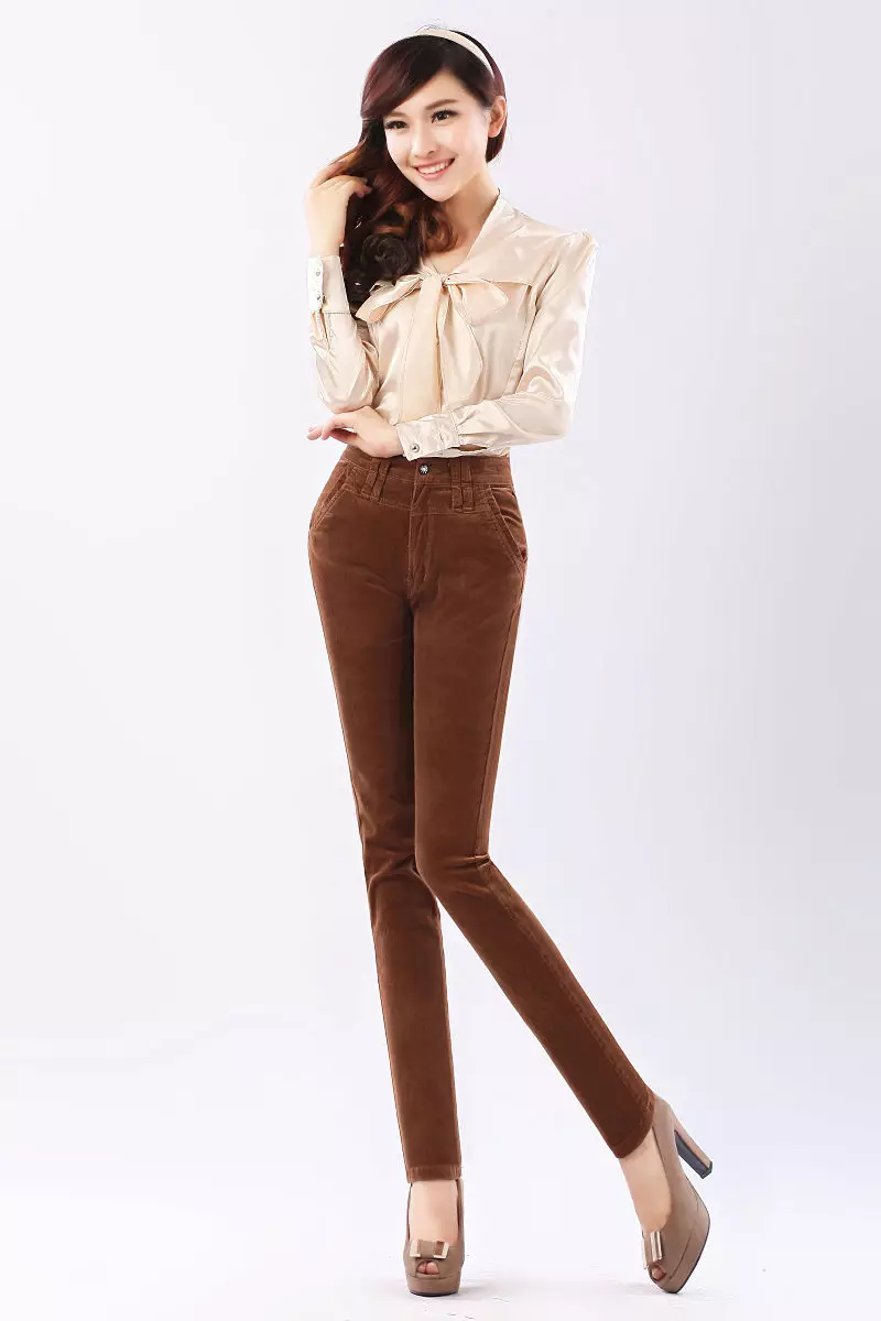 Pantalones Velvetian (57 fotos): Modelos femeninos de Venelvet 996_41