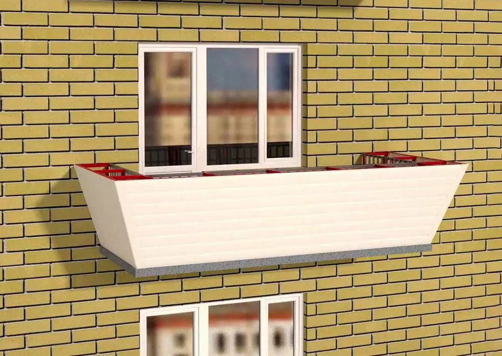 Balconyy ກັບການກໍາຈັດ (58 ຮູບ): ລະບຽງໂລຫະທີ່ມີການກໍາຈັດໂດຍຊັ້ນແລະ windowsill. ການອະນຸຍາດສໍາລັບ loggia ຫ່າງໄກສອກຫຼີກບໍ? 9979_20